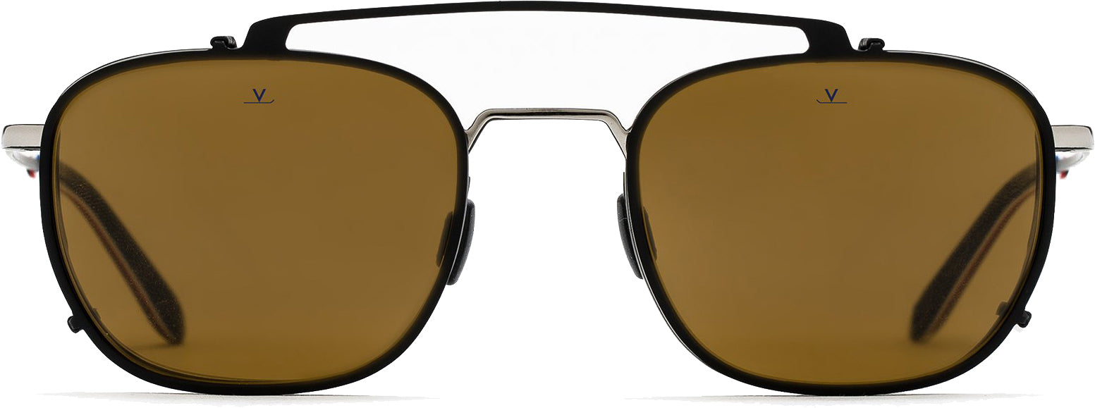 Color_FRAME + CLIP - VL190200022121 - CLIP-ON 1902 Ruthénium / Noir / Pure Brown