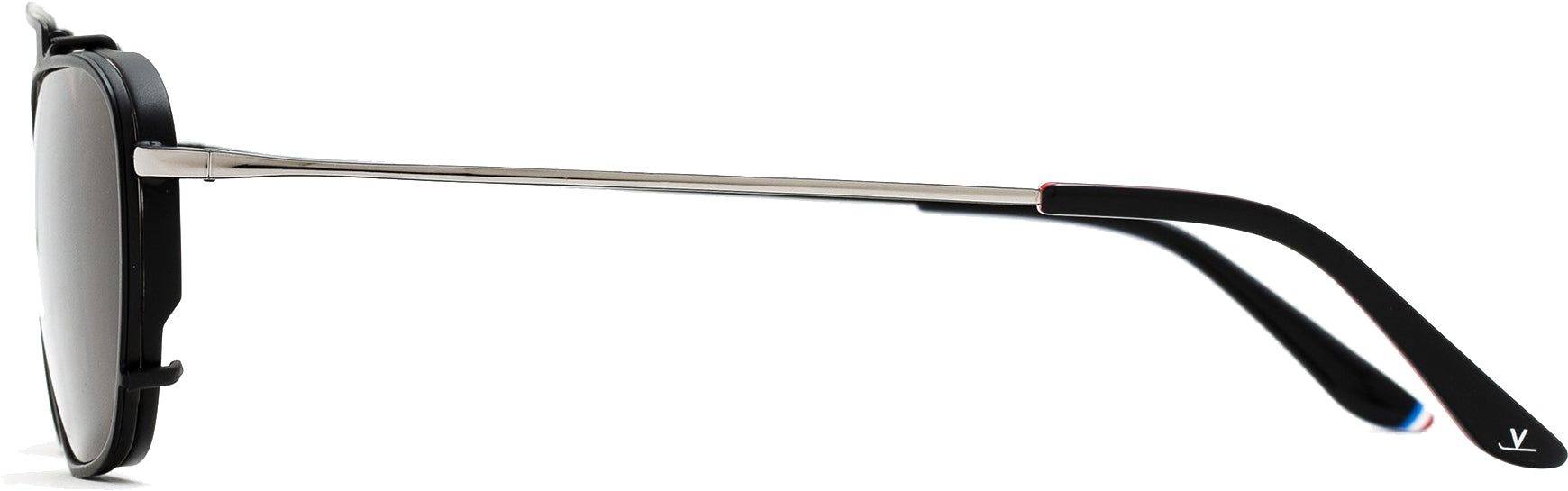 Color_FRAME + CLIP - VL190200022121 - CLIP-ON 1902 Ruthénium / Noir / Pure Brown