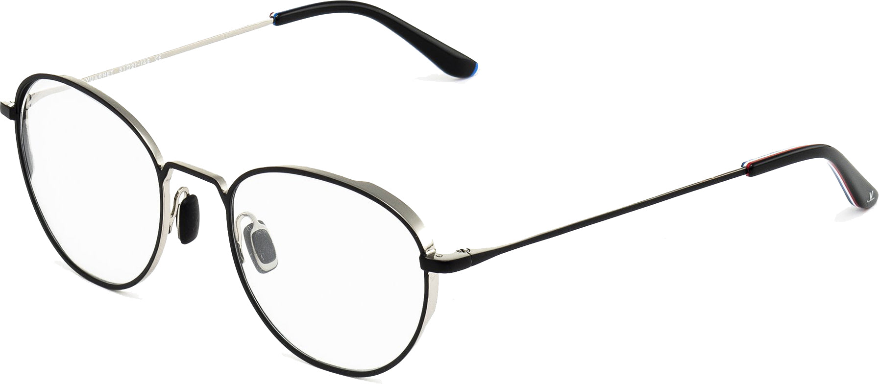 Color_FRAME + CLIP - VL190100021121 - CLIP-ON 1901 Ruthénium / Noir / Pure Grey