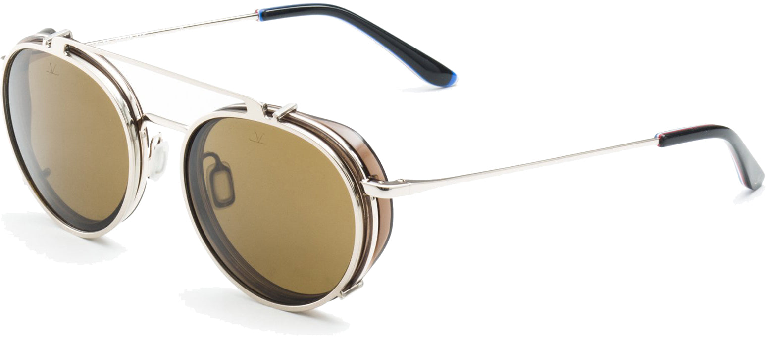 Color_FRAME + CLIP - VL180800032121 - CLIP-ON 1808 Gris / Pure Brown