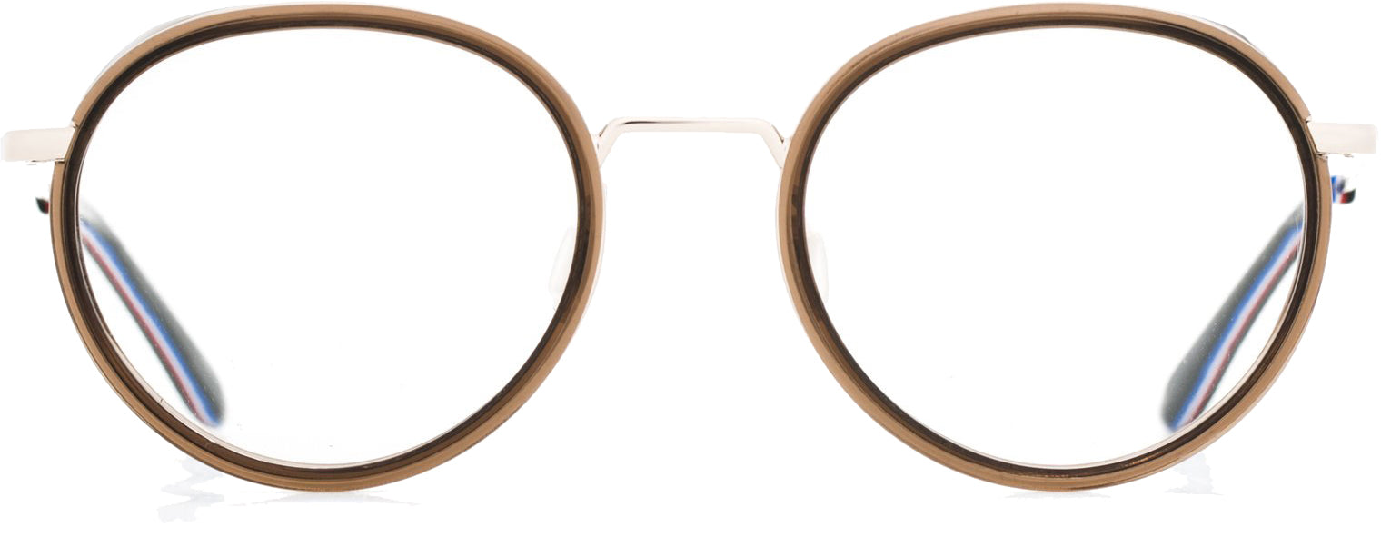 Color_FRAME + CLIP - VL180800032121 - CLIP-ON 1808 Gris / Pure Brown