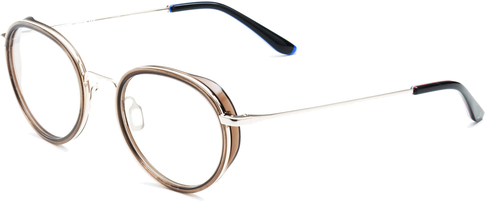 Color_FRAME + CLIP - VL180800032121 - CLIP-ON 1808 Gris / Pure Brown