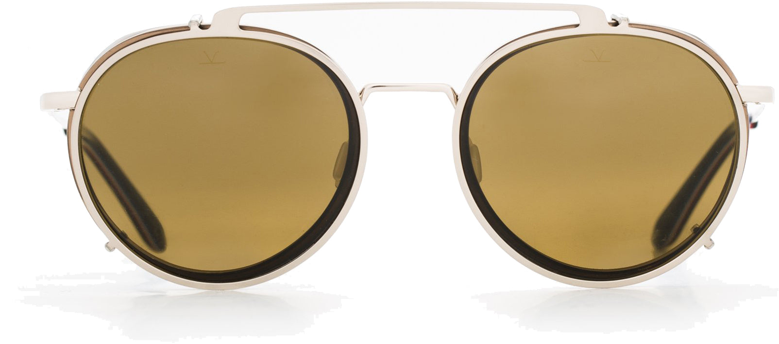 Color_FRAME + CLIP - VL180800032121 - CLIP-ON 1808 Gris / Pure Brown