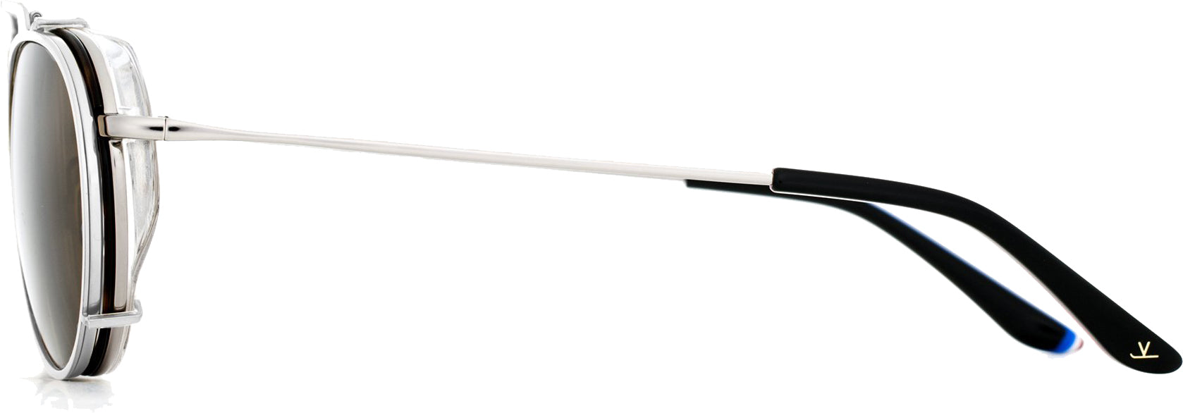 Color_FRAME + CLIP - VL180800022121 - CLIP-ON 1808 Ecaille / Pure Brown