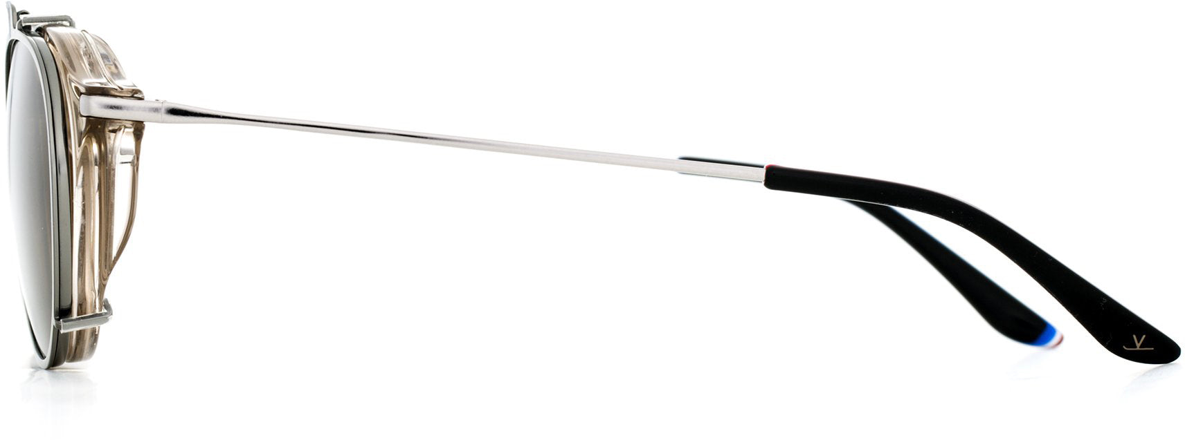 Color_FRAME + CLIP - VL180700032121 - CLIP-ON 1807 Gris / Pure Brown