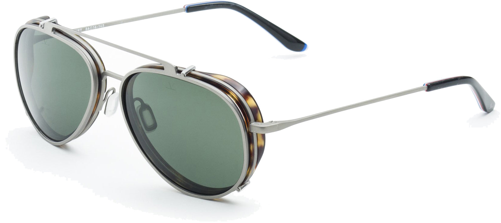 Color_FRAME + CLIP - VL180500031121 - CLIP-ON 1805 Ecaille / Pure Grey