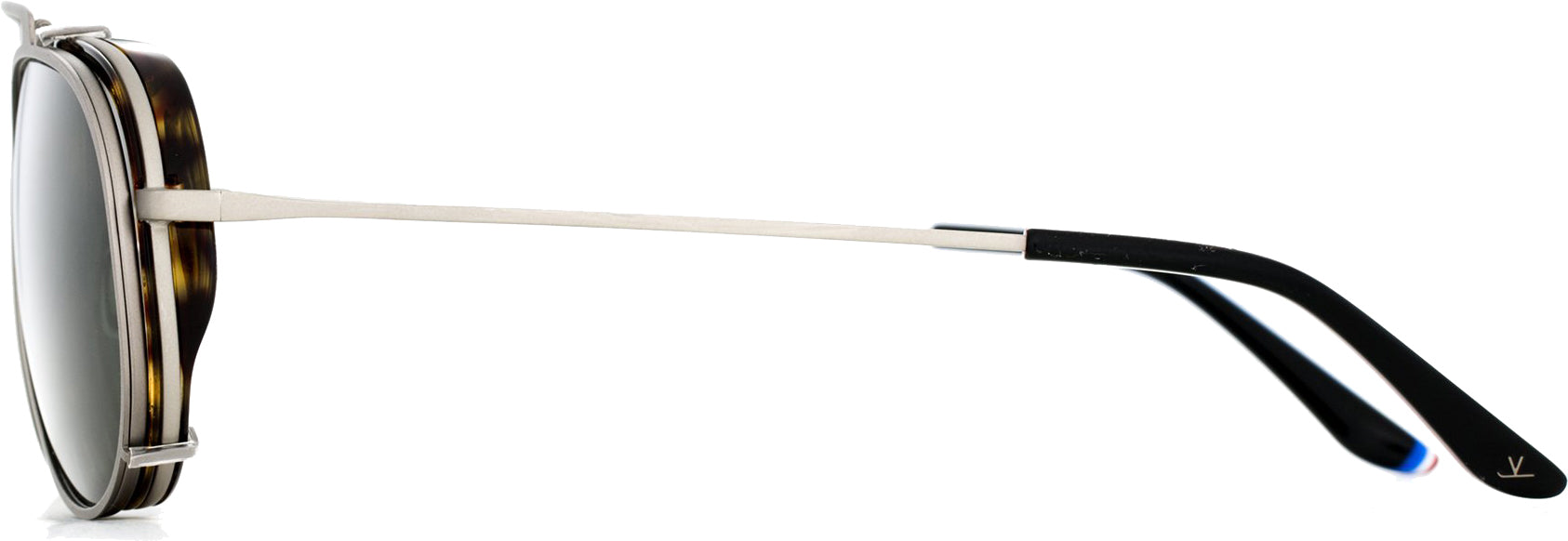 Color_FRAME + CLIP - VL180500031121 - CLIP-ON 1805 Ecaille / Pure Grey