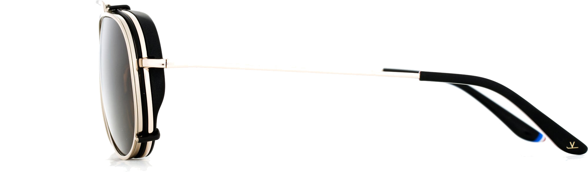 Color_FRAME + CLIP - VL180500022121 - CLIP-ON 1805 Noir / Pure Brown