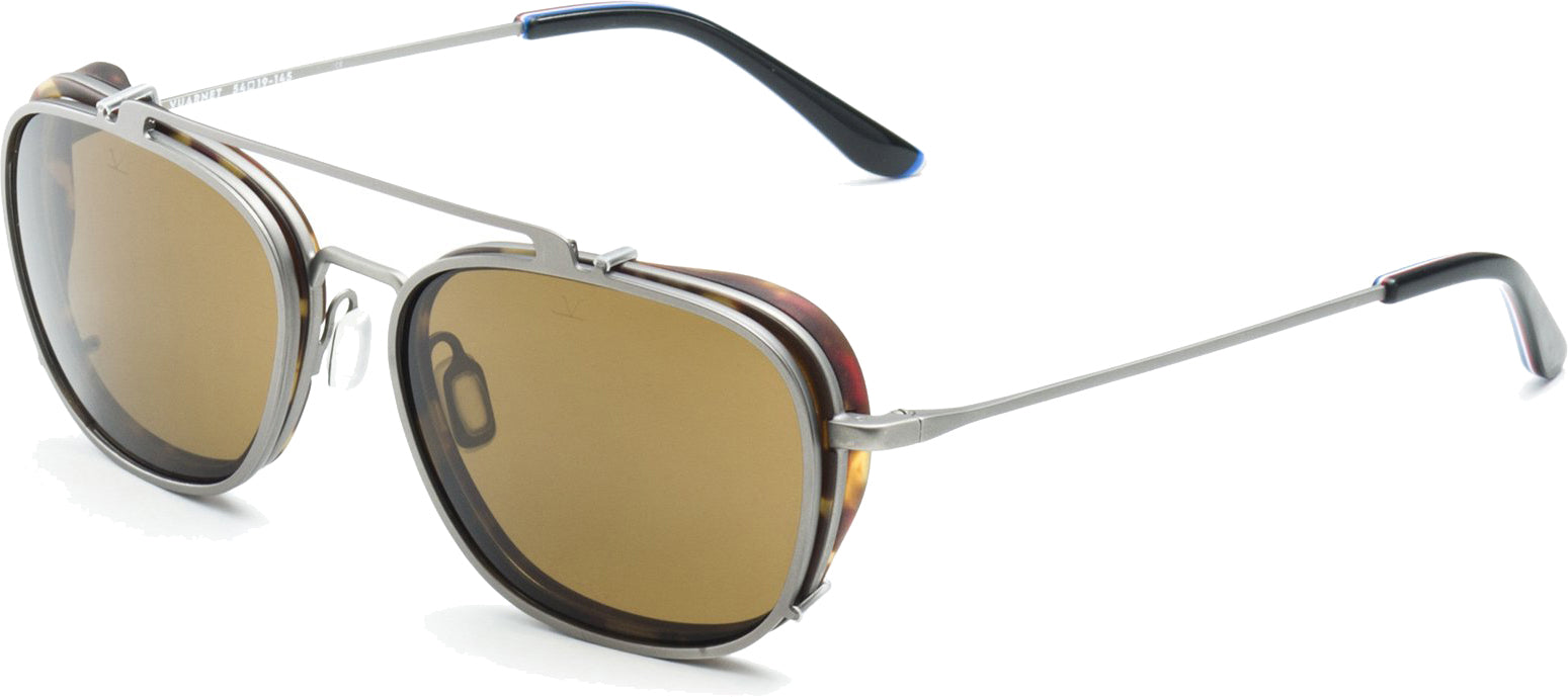 Color_FRAME + CLIP - VL180400022121 - CLIP-ON 1804 Ecaille / Pure Brown