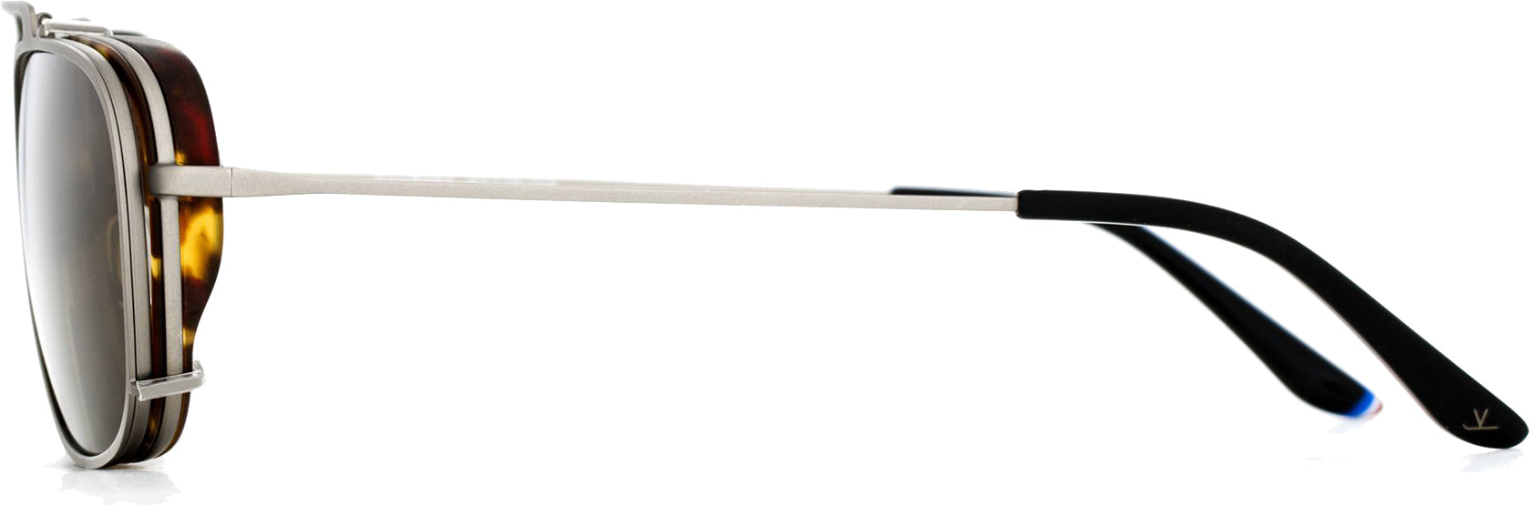 Color_FRAME + CLIP - VL180400022121 - CLIP-ON 1804 Ecaille / Pure Brown