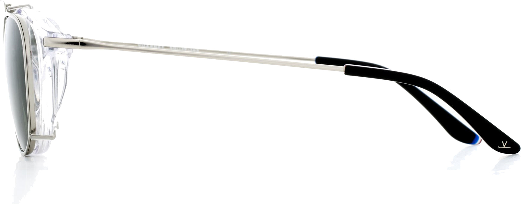 Color_FRAME + CLIP - VL180200031121 - CLIP-ON 1802 Transparent / Pure Grey