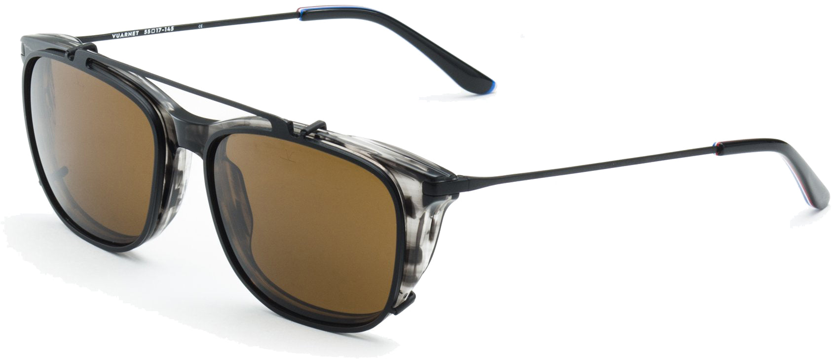 Color_FRAME + CLIP - VL180100021121 - CLIP-ON 1801 Ecaille / Pure Brown