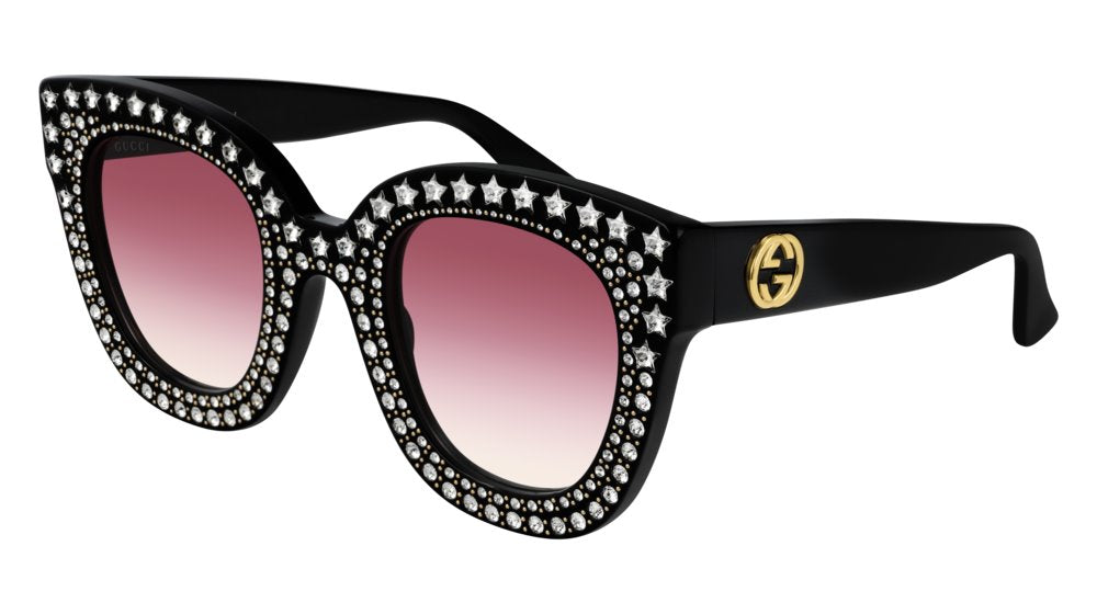 Color_GG0116S-011 - BLACK - RED - GRADIENT