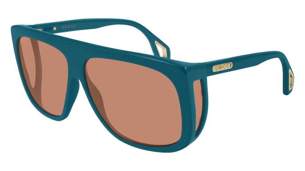 Color_GG0467S-006 - BLUE - BROWN