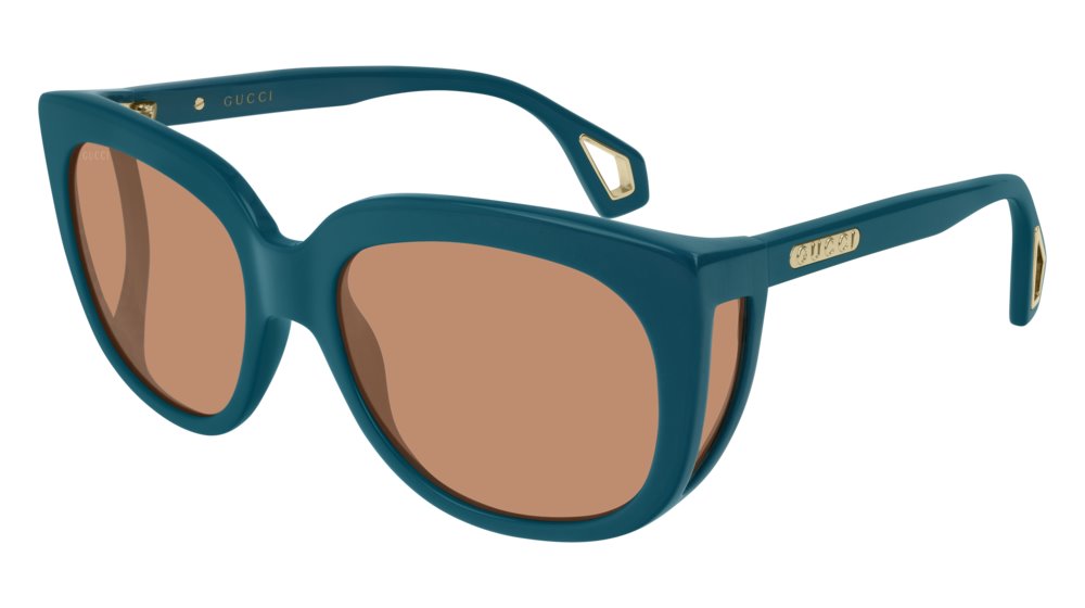 Color_GG0468S-005 - LIGHT-BLUE - BROWN