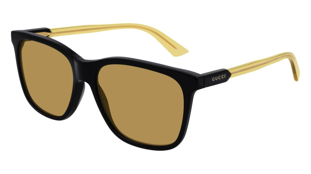 Color_GG0495S-004 - BLACK - BROWN