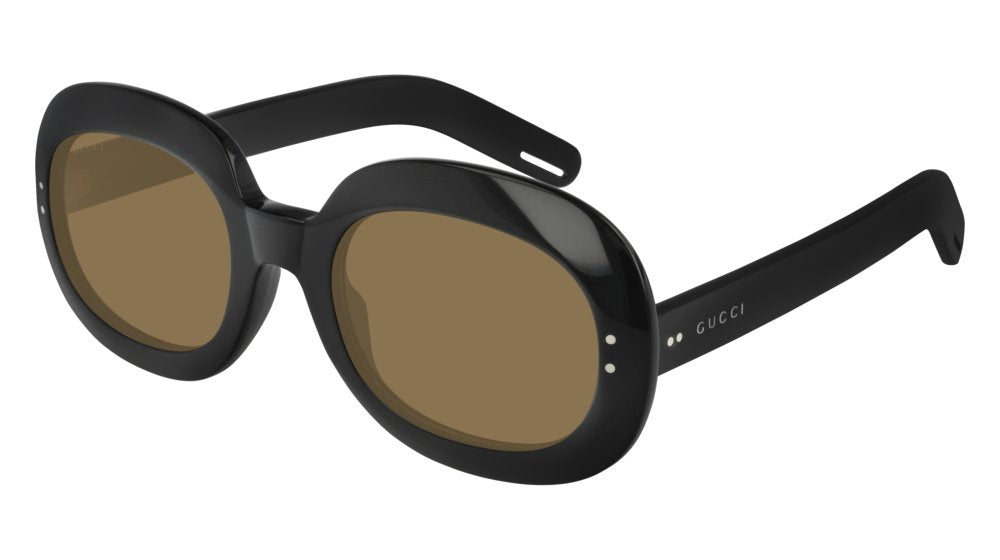 Color_GG0497S-001 - BLACK - BROWN