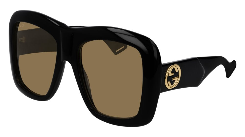 Color_GG0498S-001 - BLACK - BROWN