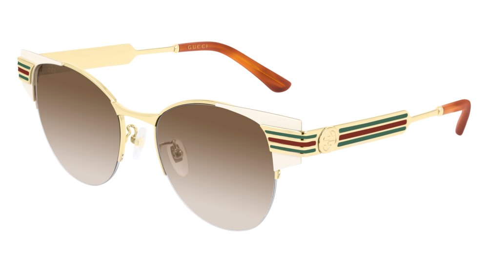 Color_GG0521S-004 - IVORY - BROWN - GRADIENT