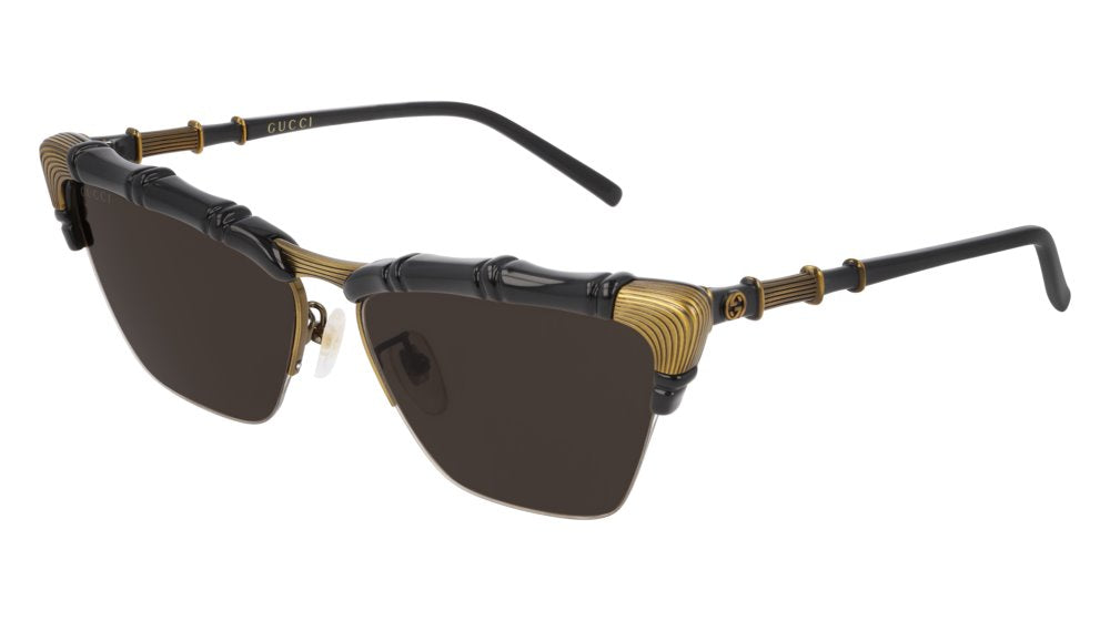 Color_GG0660S-001 - BLACK - BROWN