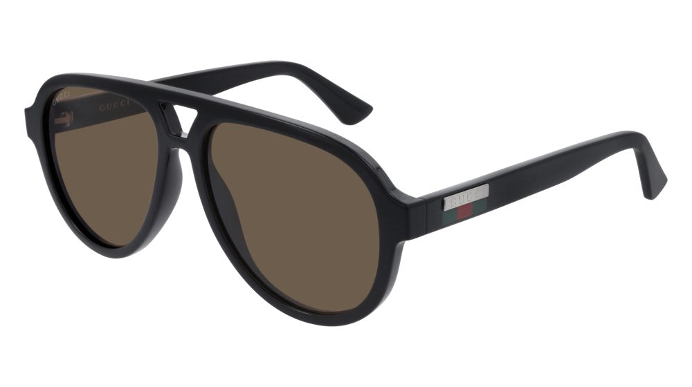 Color_GG0767S-002 - BLACK - BROWN