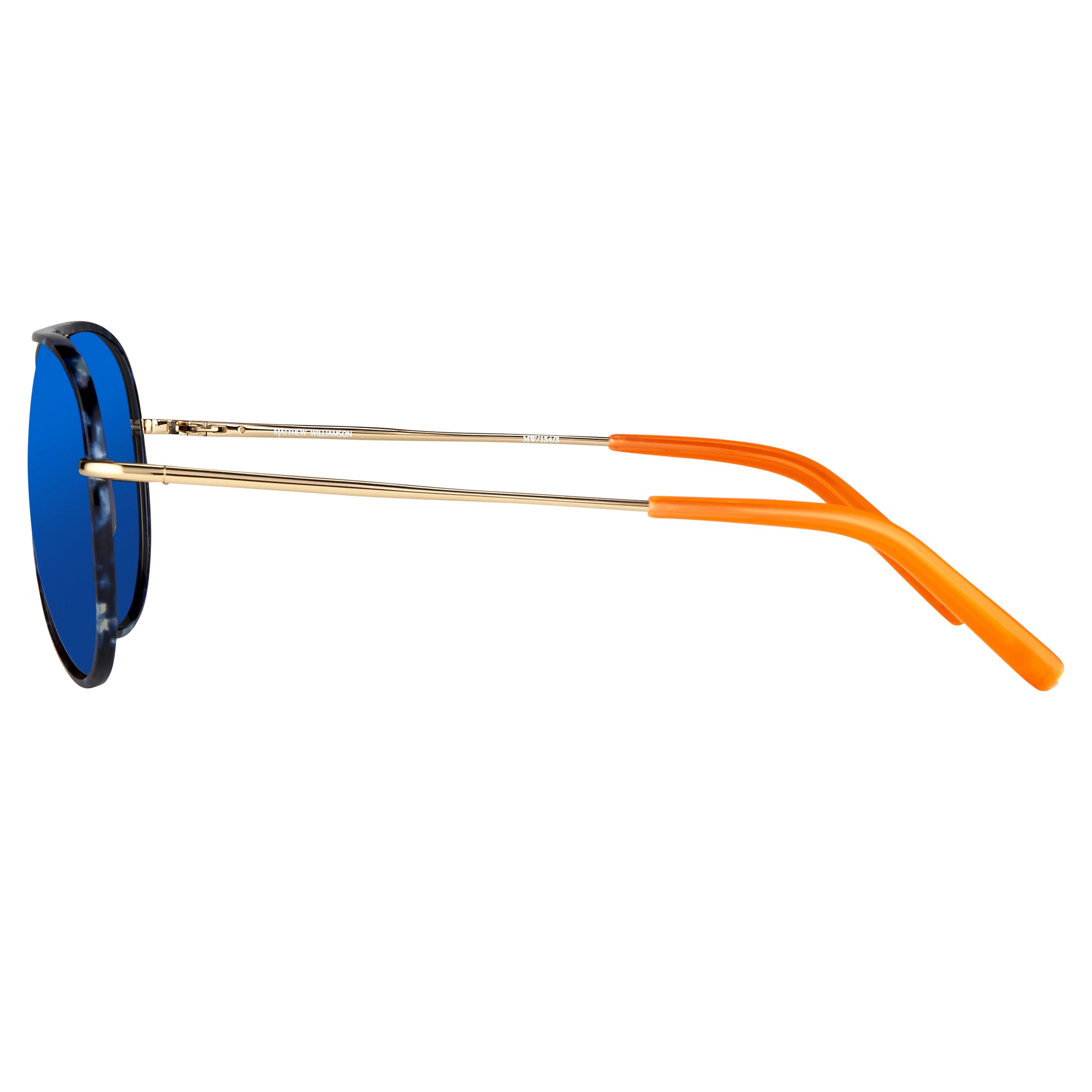 Color_MW154C3SUN - Matthew Williamson 154 C3 Aviator Sunglasses