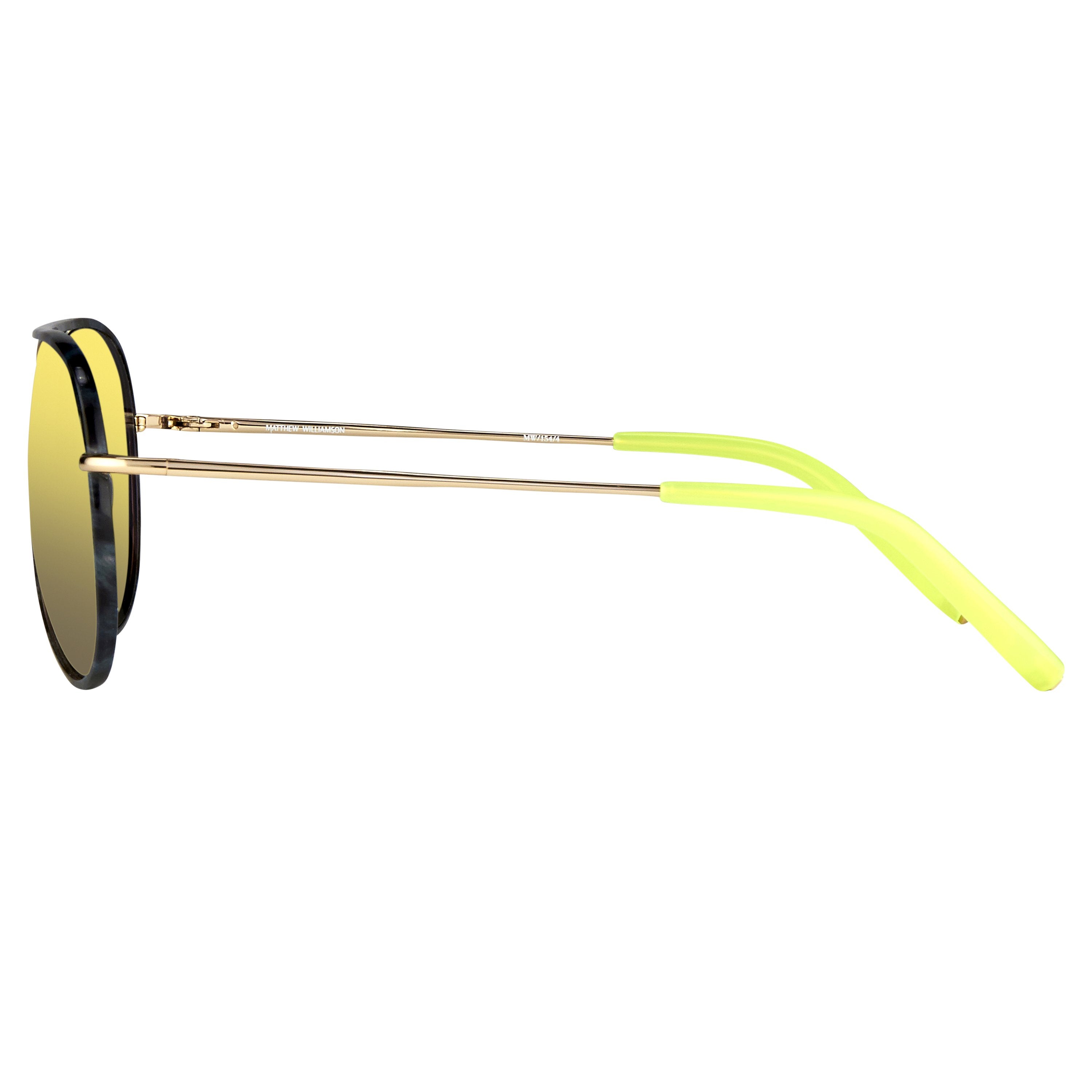 Color_MW154C4SUN - Matthew Williamson 154 C4 Aviator Sunglasses