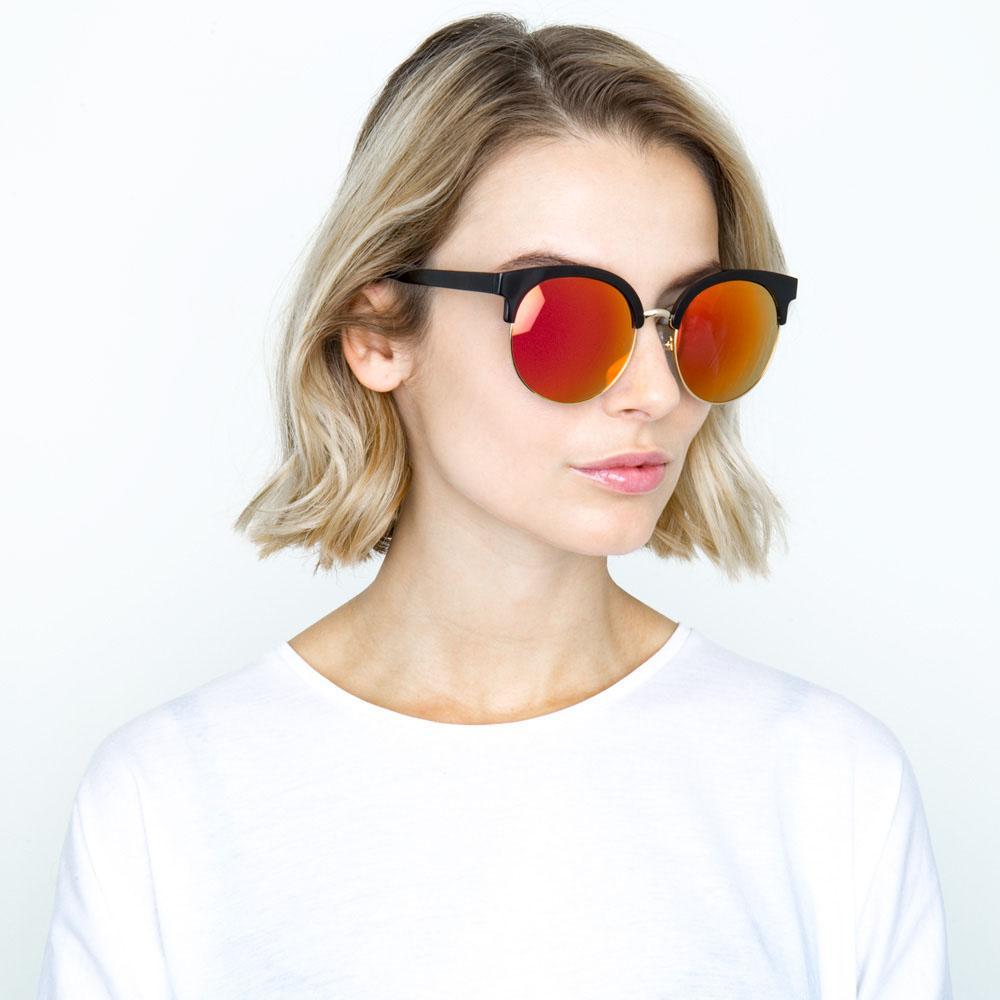 Color_MW160C2SUN - Matthew Williamson 160 C2 Round Sunglasses