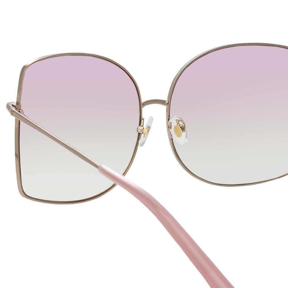 Color_MW214C5SUN - Matthew Williamson Lilac C5 Oversized Sunglasses