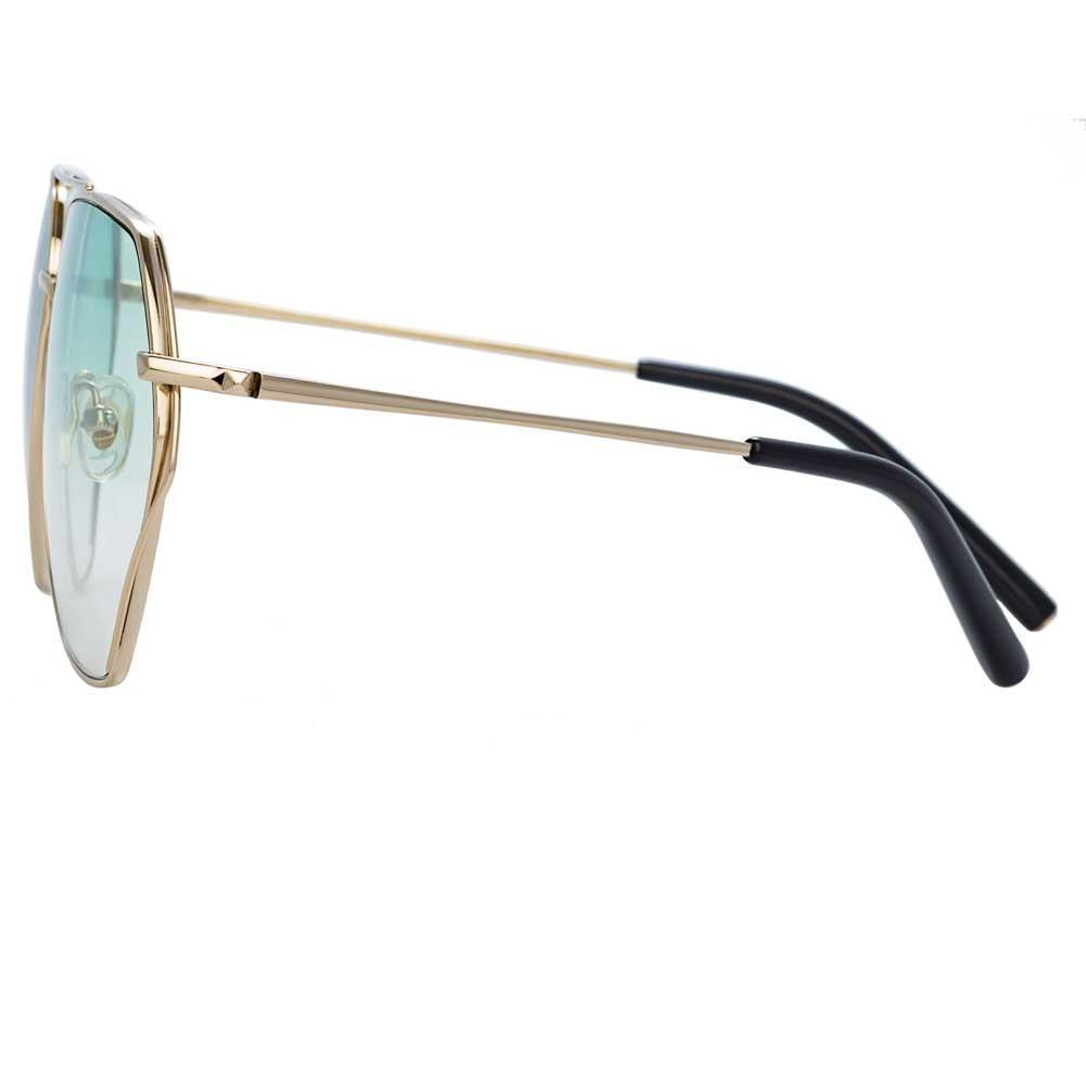 Color_MW221C3SUN - Matthew Williamson Lotus C3 Aviator Sunglasses