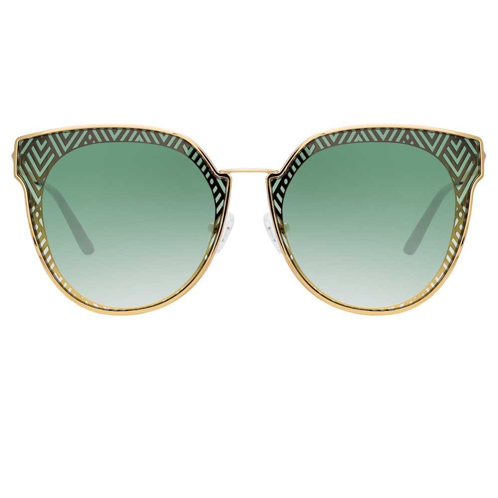 Color_MW228C3SUN - Matthew Williamson Dahlia C3 Oversized Sunglasses