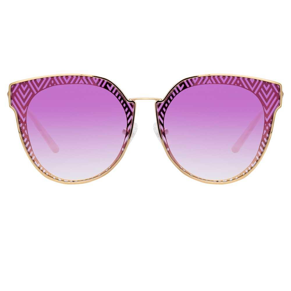 Color_MW228C5SUN - Matthew Williamson Dahlia C5 Oversized Sunglasses