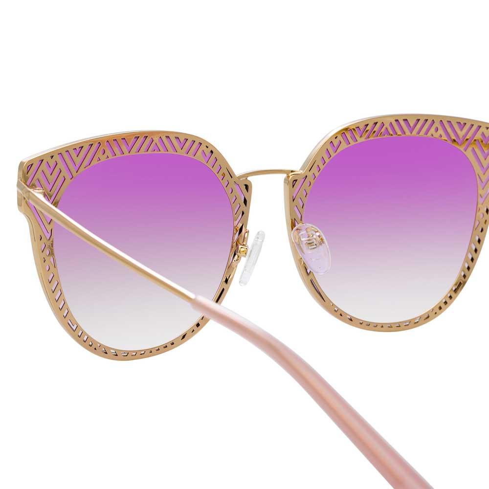Color_MW228C5SUN - Matthew Williamson Dahlia C5 Oversized Sunglasses