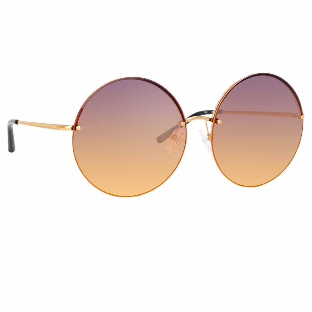 Color_MW242C1SUN - Matthew Williamson Poppy C1 Round Sunglasses