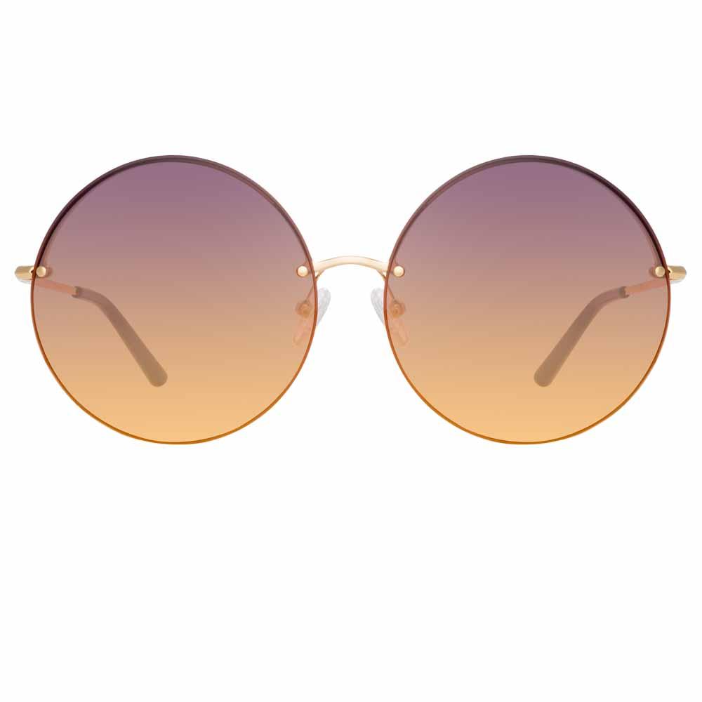 Color_MW242C1SUN - Matthew Williamson Poppy C1 Round Sunglasses