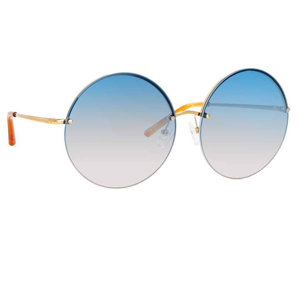 Color_MW242C3SUN - Matthew Williamson Poppy C3 Round Sunglasses
