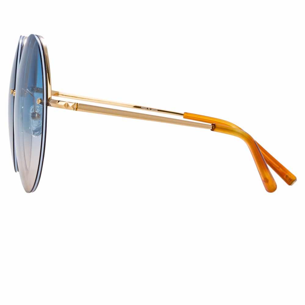 Color_MW242C3SUN - Matthew Williamson Poppy C3 Round Sunglasses