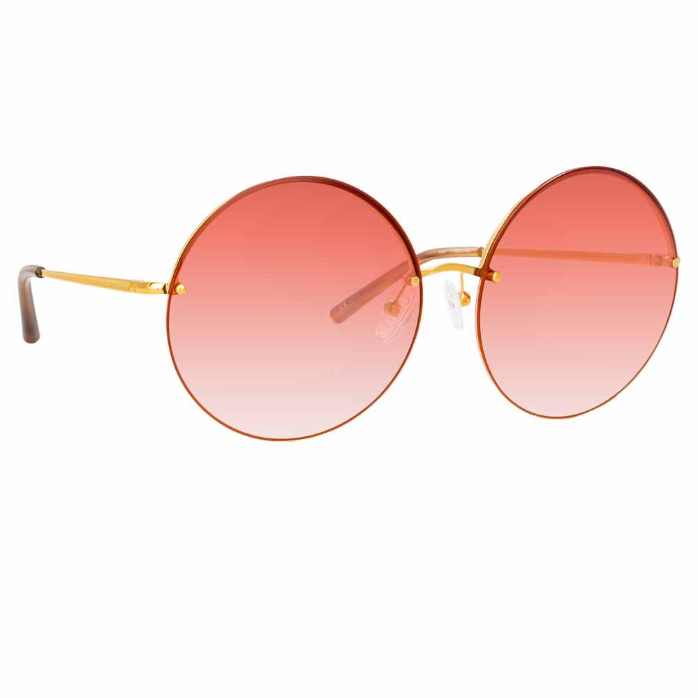 Color_MW242C4SUN - Matthew Williamson Poppy C4 Round Sunglasses