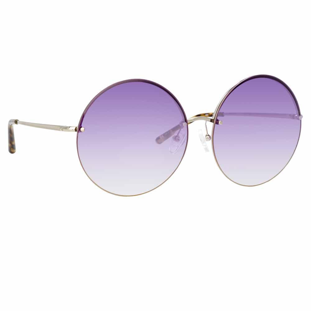 Color_MW242C5SUN - Matthew Williamson Poppy C5 Round Sunglasses