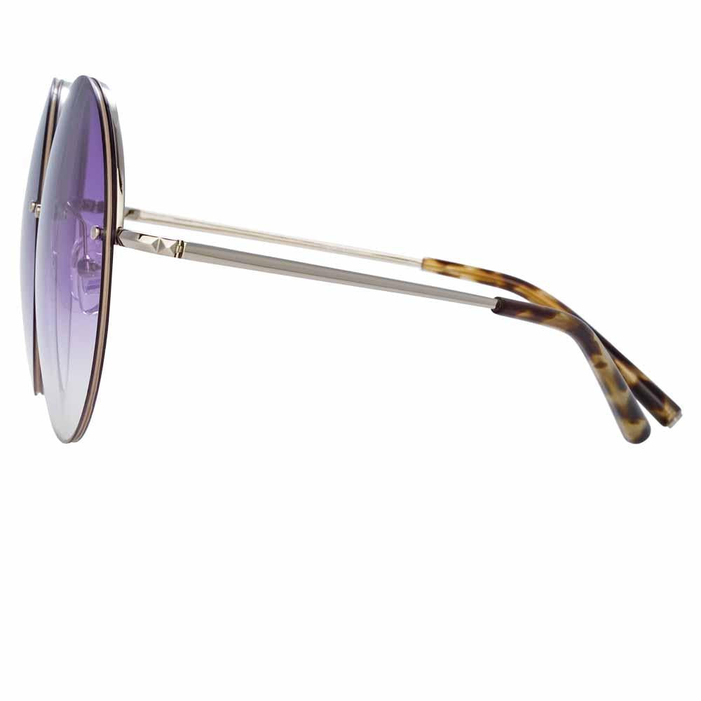 Color_MW242C5SUN - Matthew Williamson Poppy C5 Round Sunglasses