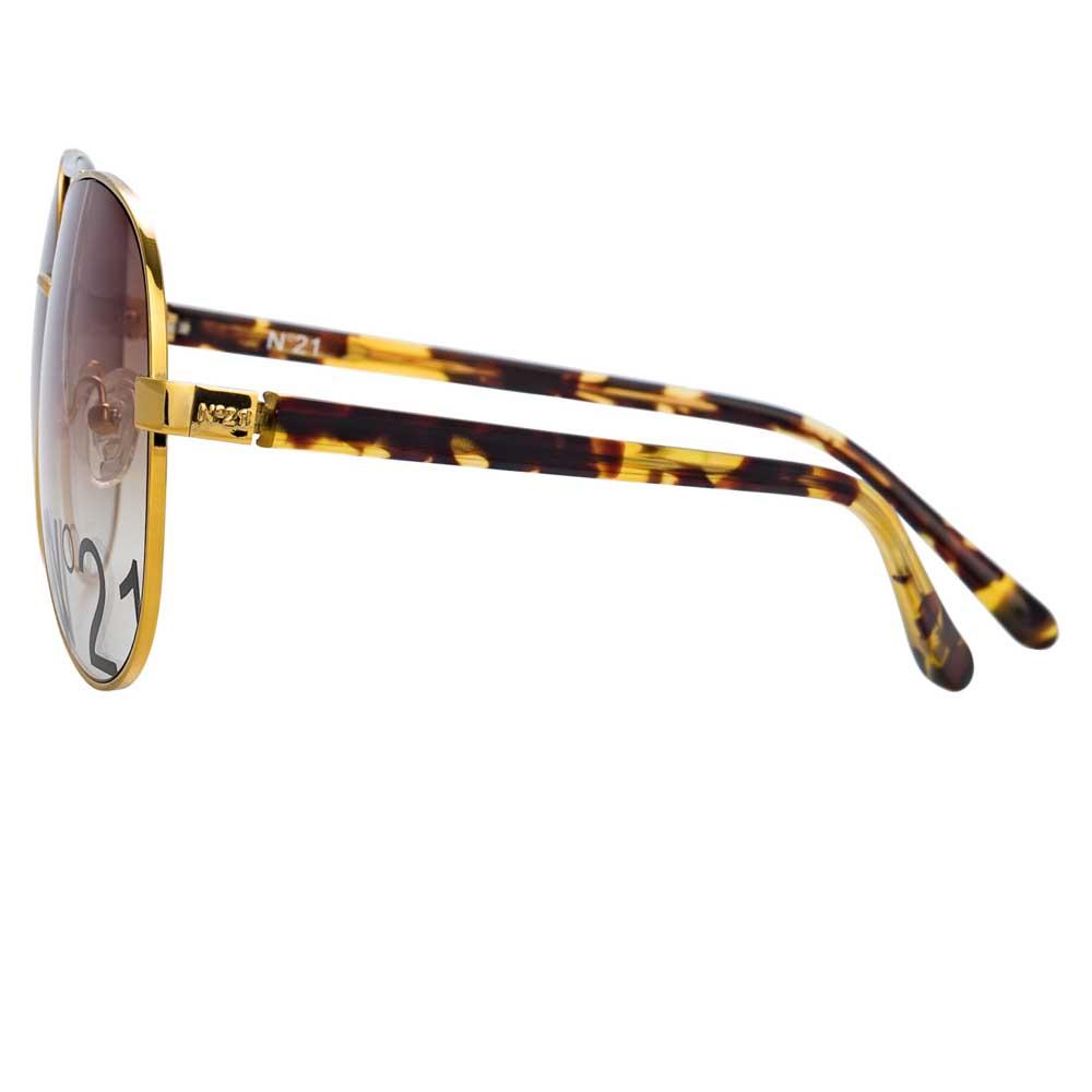 Color_N21S40C2SUN - N°21 S40 C2 Aviator Sunglasses