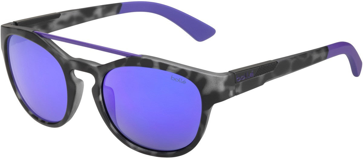 Color_12513 - Black Tortoise Violet Matte - TNS Violet