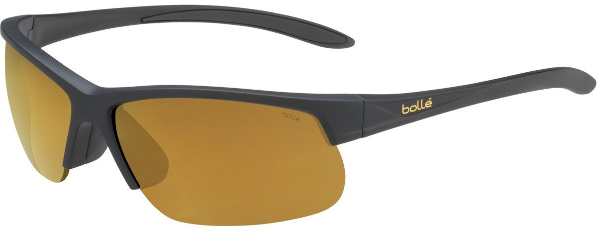 Color_12516 - Black Matte - HD Polarized Brown Gold