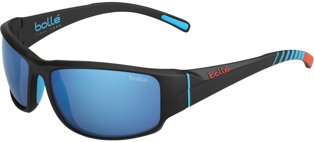 Color_12344 - Black Bahamas Matte - HD Polarized Offshore Blue