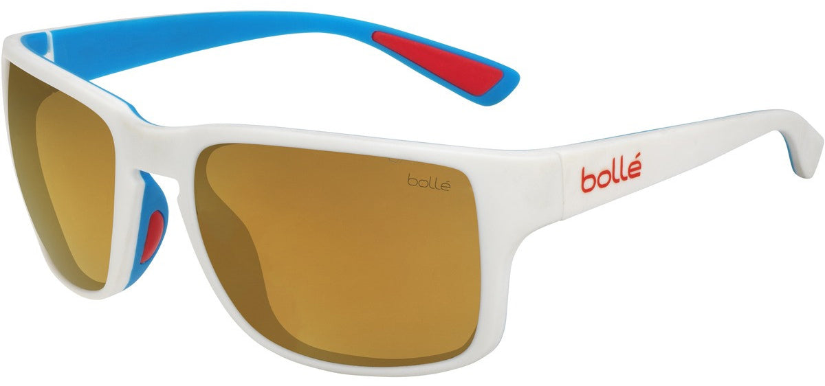 Color_12599 - White Matte - HD Polarized Brown Gold