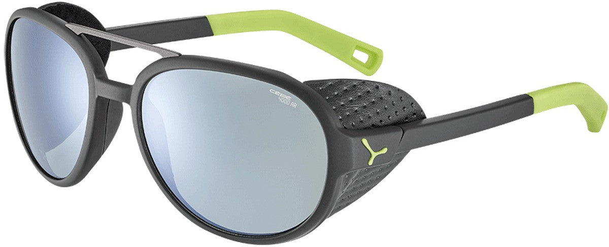 Color_CBSUM4 - Black Lime Matte - Zone Vario Green Cat.2 to 4 Silver AF