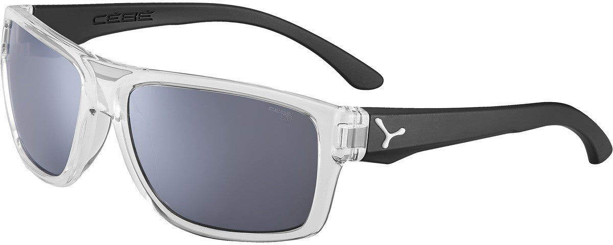 Color_CBEMP5 - Translucent Clear Black - Zone Polarized Grey Cat.3 Silver AR