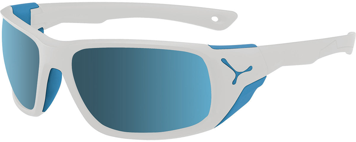 Color_CBS110 - White Blue Matte - Peak Grey Cat.4 Blue AR