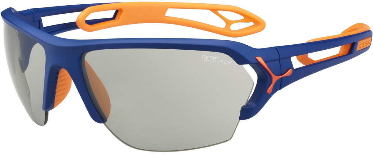 Color_CBSTL9 - Blue Orange Matte - Zone Vario Grey Cat.1 to 3 Light Silver AF