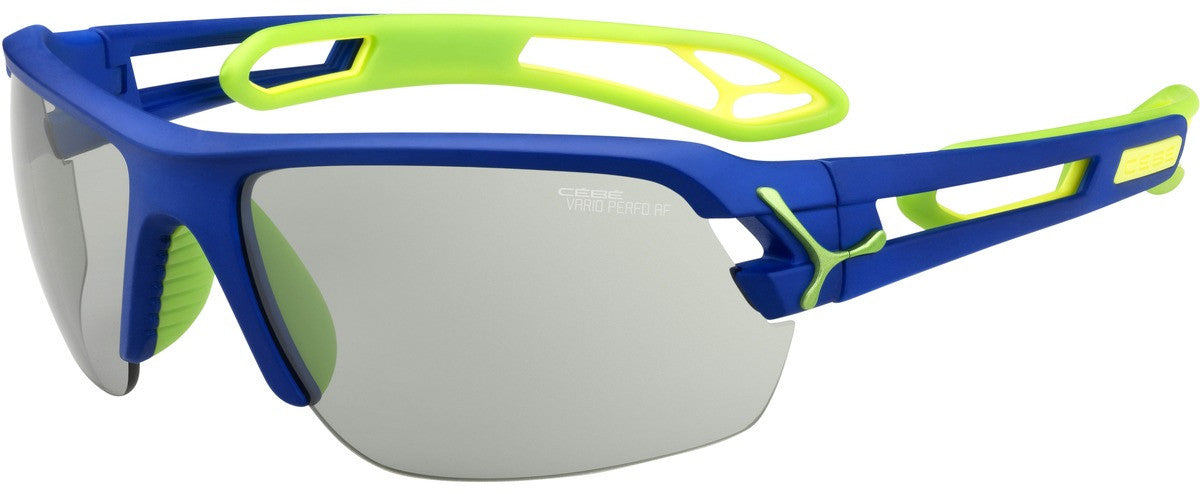 Color_CBSTM9 - Blue Green Matte - Zone Vario Grey Cat.1 to 3 Light Silver AF